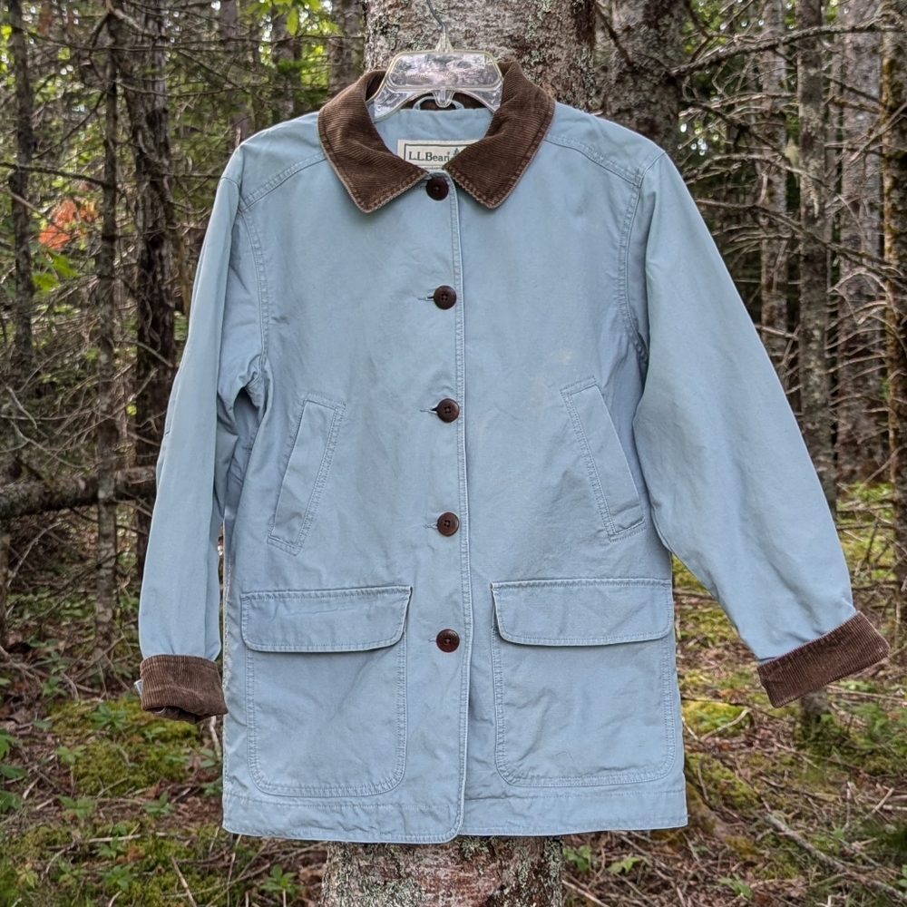 L.L. Bean Vintage Women's Lined Chore Coat, size Petite Medium